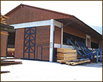 Sägewerk von Holzbau Pilz in Stein/E.